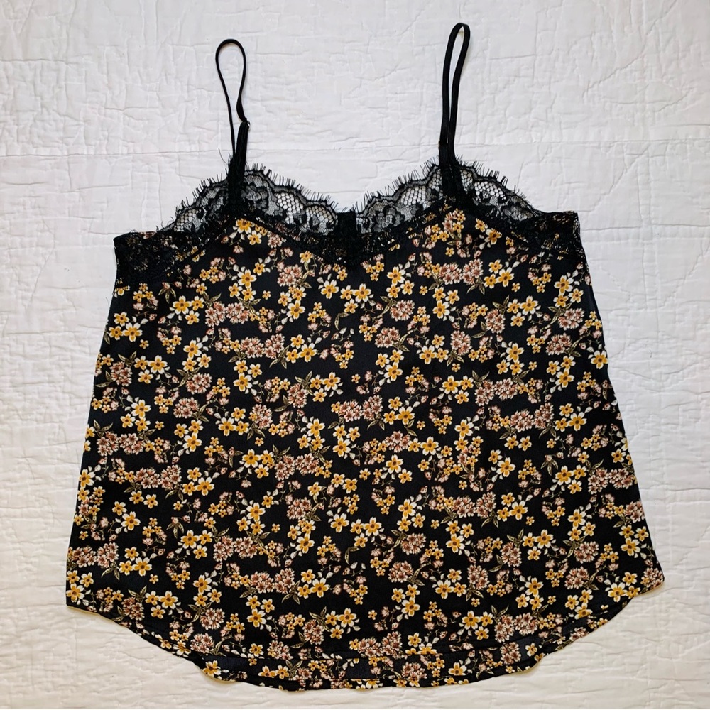 Wild Fable Silk Floral Cami Size XS